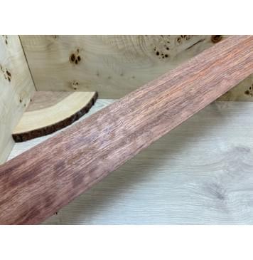 Бубинго заготовка накладки для бас-гитары Радиал ААА 9х80х695 мм-2