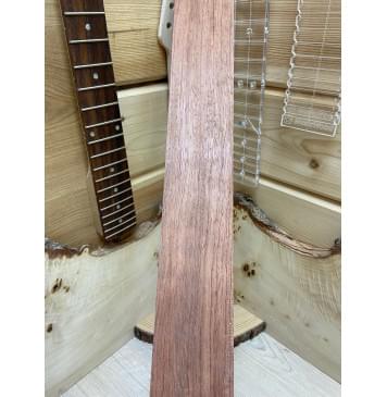 Бубинго заготовка накладки для электрогитары Смешанный ААА 10х71х505 мм-2