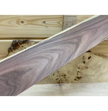 Палисандр Бразильский Сантос заготовка накладки для электрогитары Тангент АА 7,5х93х530 мм-5