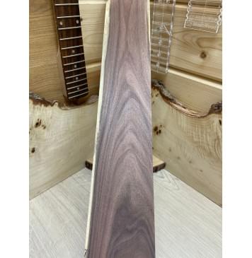 Палисандр Бразильский Сантос заготовка накладки для электрогитары Тангент АА 7,5х93х530 мм-4