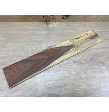 Палисандр Бразильский Сантос заготовка накладки для электрогитары Тангент АА 7,5х93х530 мм-3