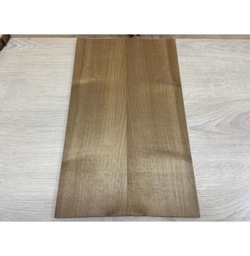 Клён Белый (Печёный) заготовка на топ для Тревел гитары Смешанный АА 9х132х435 мм - 2 шт.(книжкой)-2