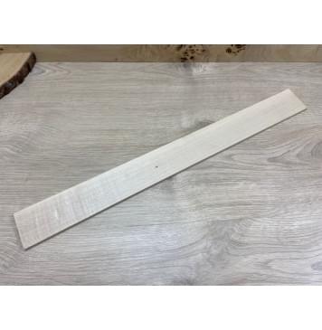 Клён Белый заготовка накладки для электрогитары Радиал АА 7,5х60х590 мм-0