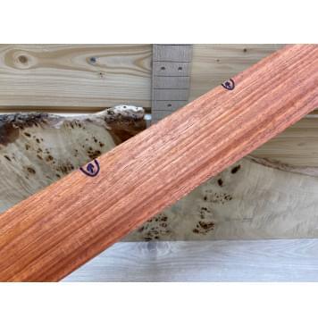 Падук заготовка накладки для электрогитары Радиал АА 9х80х550 мм-1