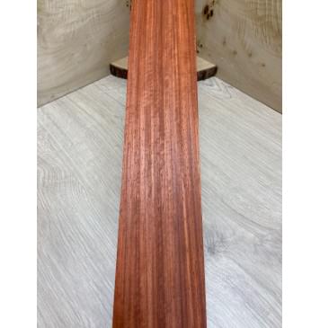 Падук заготовка накладки для бас-гитары Радиал ААА 9,5х90х765 мм-0