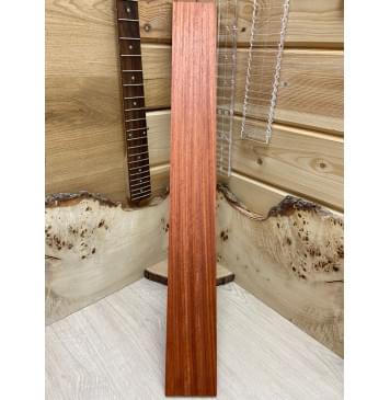 Падук заготовка накладки для бас-гитары Радиал ААА 9,5х90х765 мм-3