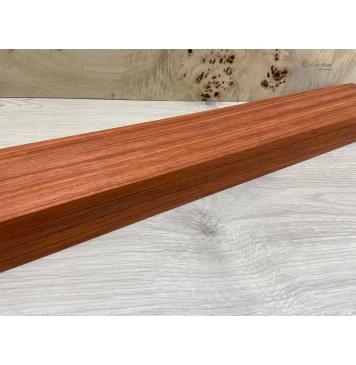 Падук заготовка накладки для бас-гитары Радиал ААА 9,5х90х765 мм-1