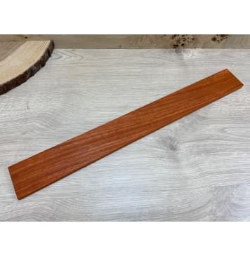Падук заготовка накладки для электрогитары Смешанный А 11х62х555 мм-0