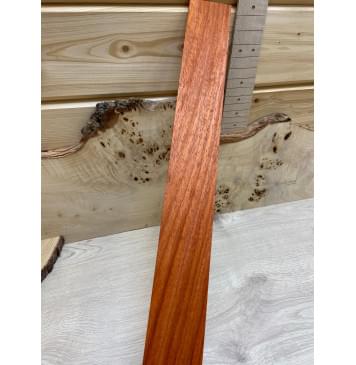 Падук заготовка накладки для электрогитары Смешанный А 11х62х555 мм-2