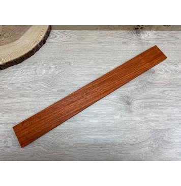 Падук заготовка накладки для электрогитары Радиал А 10,5х63х555 мм-1