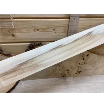 Клён "Гнилой" заготовка накладки для бас-гитары Радиал ААА 8,5х94х760 мм-0