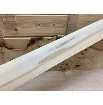 Клён "Гнилой" заготовка накладки для бас-гитары Радиал АА 9х93х760 мм-2