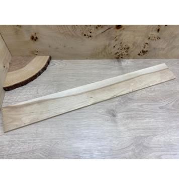 Клён "Гнилой" заготовка накладки для бас-гитары Смешанный АА 9,5х94х750 мм-1