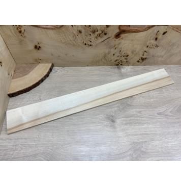 Клён "Гнилой" заготовка накладки для бас-гитары Радиал АА 9х93х760 мм-1