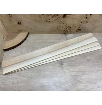 Клён "Гнилой" заготовка накладки для бас-гитары Радиал АА 9х94х755 мм-3