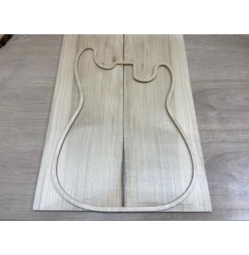 Клён Белый заготовка на топ Смешанный АА 9х190х550 мм - 2 шт. (книжкой)-1