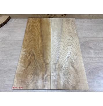 Ясень Оливковый Волнистый заготовка на топ Тангент АА Волна АА 6х193х540 мм - 2 шт. (книжкой)-0