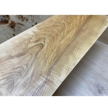 Ясень Оливковый Волнистый заготовка на топ Тангент АА Волна АА 6х193х540 мм - 2 шт. (книжкой)-3