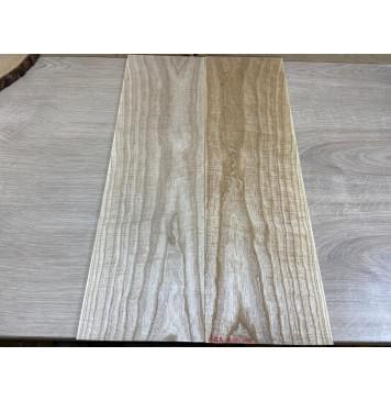 Ясень Белый Волнистый заготовка на топ Тангент ААА Волна ААА 9х172х570 мм - 2 шт. (книжкой)-3