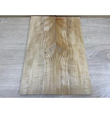 Ясень Оливковый Волнистый заготовка на топ для Тревел гитары Смешанный АА Волна АА 8,5х145х430 мм - 2 шт. (книжкой)-2