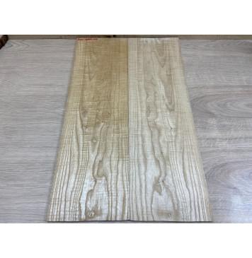 Ясень Белый Волнистый заготовка на топ Тангент А Волна АА 7х166х530 мм - 2 шт. (книжкой)-4