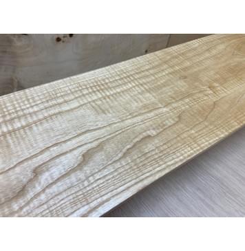 Ясень Белый Волнистый заготовка на топ Тангент АА Волна ААА 6х166х535 мм - 2 шт. (книжкой)-4