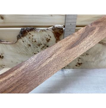 Палисандр Теха заготовка накладки для электрогитары Смешанный АА 11х80х555 мм-1