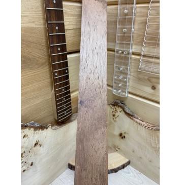 Палисандр Мадагаскарский заготовка накладки для электрогитары Смешанный А 11х70х520 мм-1