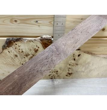 Палисандр Мадагаскарский заготовка накладки для электрогитары Смешанный А 11х70х520 мм-1