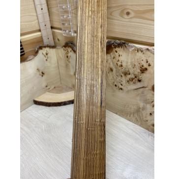 Зебрано Фигурный заготовка накладки для электрогитары Радиал ААА 9х68х550 мм-0