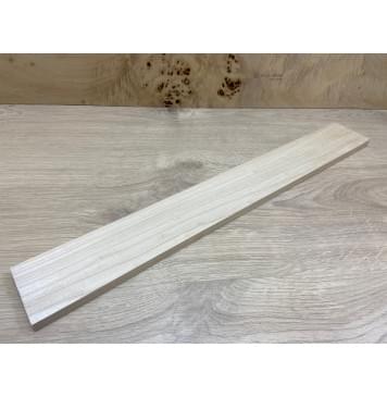 Клён Белый заготовка накладки для электрогитары Смешанный АА 10х67х550 мм-2