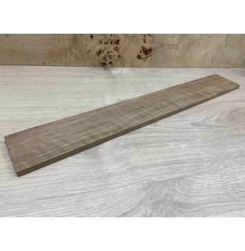 Орех Грецкий Волнистый заготовка накладки для электрогитары Смешанный ААА Волна А 9х73х560 мм-1