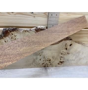 Палисандр Теха заготовка накладки для электрогитары Смешанный ААА 12х60х550 мм-5