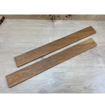 Палисандр Теха заготовка накладки для электрогитары Смешанный ААА 12х60х550 мм-3