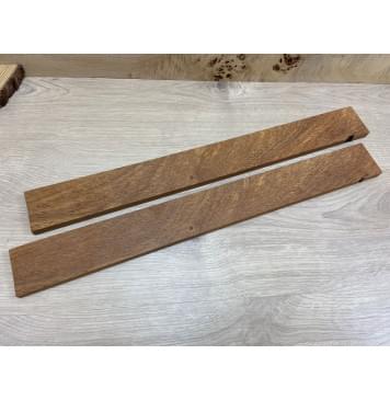 Палисандр Теха заготовка накладки для электрогитары Смешанный А 12х60х545 мм-2