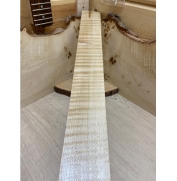 Клён Белый Явор, Волнистый заготовка накладки для электрогитары Радиал АА Волна ААА 8х60х525 мм-3