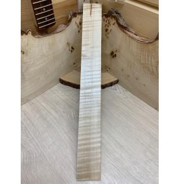 Клён Белый Явор, Волнистый заготовка накладки для электрогитары Радиал АА Волна ААА 8х60х525 мм-4