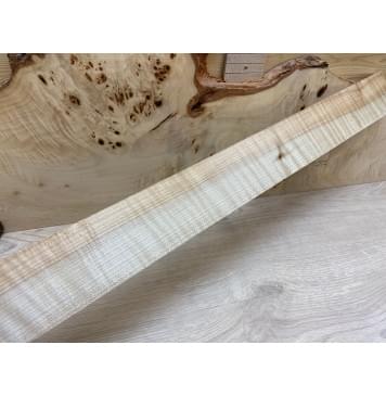 Клён Белый Явор, Волнистый заготовка накладки для электрогитары Радиал А Волна АА 8х62х600 мм-3