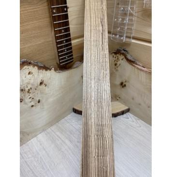 Зебрано Фигурный заготовка накладки для электрогитары Радиал АА 9х61х540 мм-2