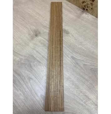 Зебрано заготовка накладки для электрогитары Радиал АА 9х61х540 мм-0