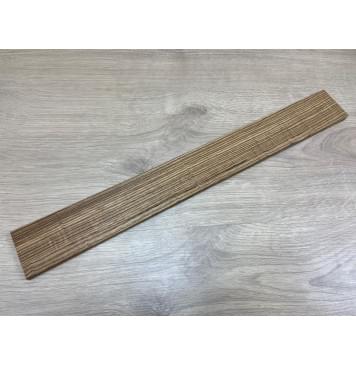 Зебрано заготовка накладки для электрогитары Радиал АА 9х61х540 мм-2