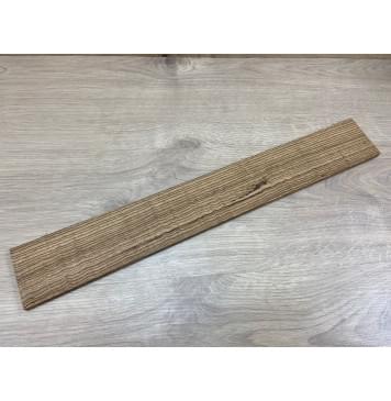 Зебрано заготовка накладки для электрогитары Радиал А 10х72х525 мм-3