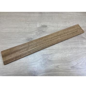 Зебрано заготовка накладки для электрогитары Радиал ААА 10х71х525 мм-4