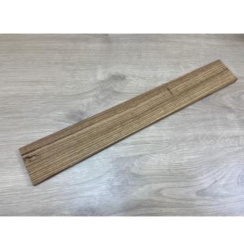 Зебрано заготовка накладки для электрогитары Радиал ААА 10х71х525 мм-2