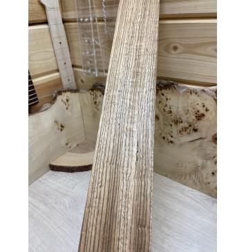 Зебрано заготовка накладки для электрогитары Радиал ААА 10х71х525 мм-5