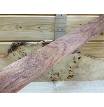 Бубинго заготовка накладки для электрогитары Тангент АА 13х61х560 мм-1