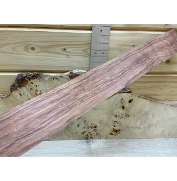 Бубинго заготовка накладки для электрогитары Смешанный АА 11х65х560 мм-2