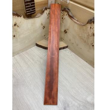 Падук заготовка накладки для электрогитары Смешанный АА 8х63х555 мм-0