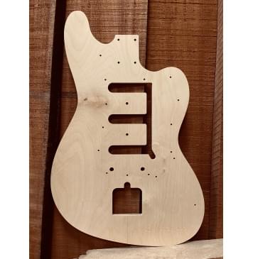 Fender Bass VI, полный комплект для фрезеровки гитары, фанера 8мм. Fender Bass VI, полный комплект для фрезеровки гитары, фанера 8мм.-0