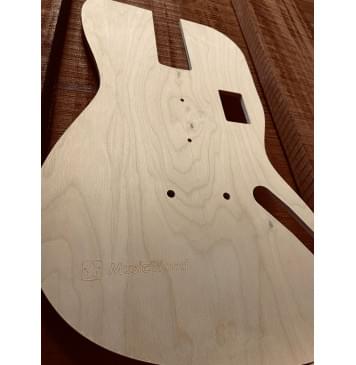 Fender Bass VI, полный комплект для фрезеровки гитары, фанера 8мм. Fender Bass VI, полный комплект для фрезеровки гитары, фанера 8мм.-8